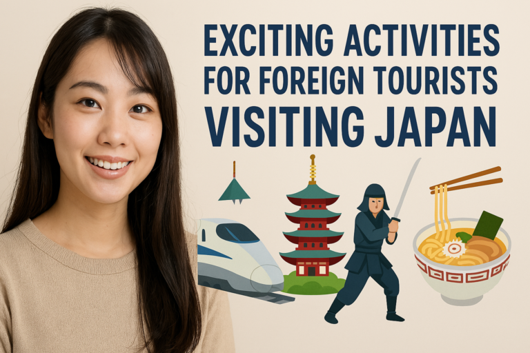 Exciting Activities for Foreign Tourists Visiting Japan | Japanese ...