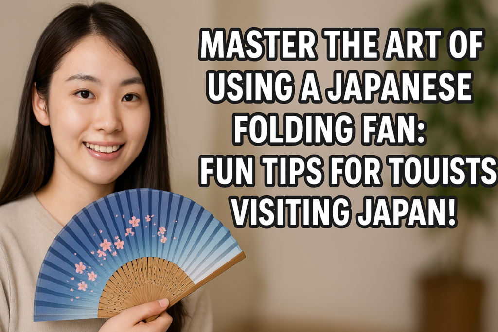 Master the Art of Using a Japanese Folding Fan: Fun Tips for Tourists ...